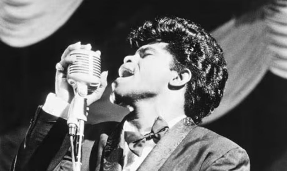 James Brown performing live